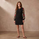 Margaux Embroidered Sleeve Dress