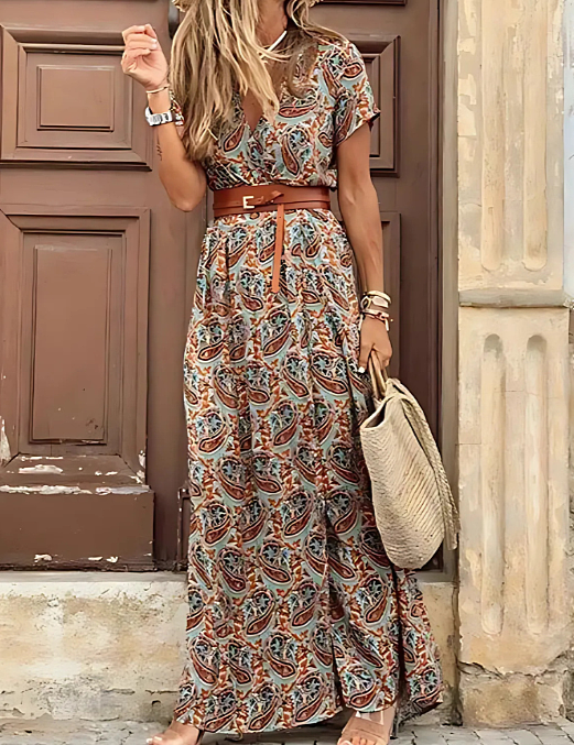 SARISA | Sukienka maxi