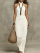 Emilia | Vestido Arena Sofisticado