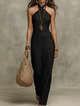 Emilia | Vestido Arena Sofisticado