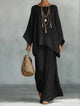 Celine™ | Elegantes Leinen-Zweiteiler-Set