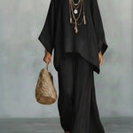 Celine™ | Elegantes Leinen-Zweiteiler-Set