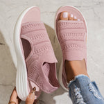 Anne™ | Platform sandals, made of breathable material for women