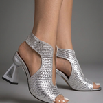 Aura Sculpted Weave Heels | Elegantie ontmoet Ultiem Comfort