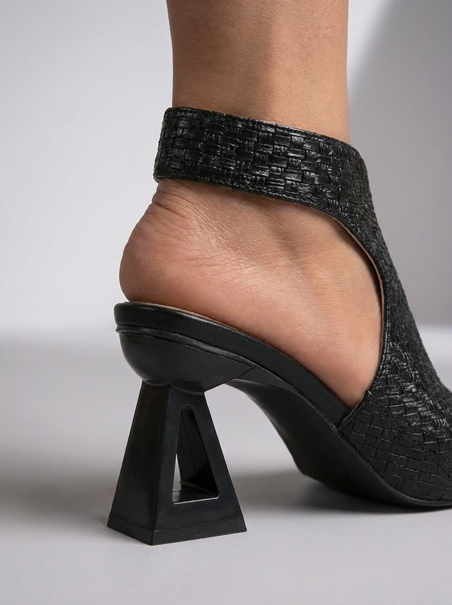 Aura Sculpted Weave Heels | Elegantie ontmoet Ultiem Comfort