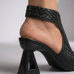Aura Sculpted Weave Heels | Elegantie ontmoet Ultiem Comfort